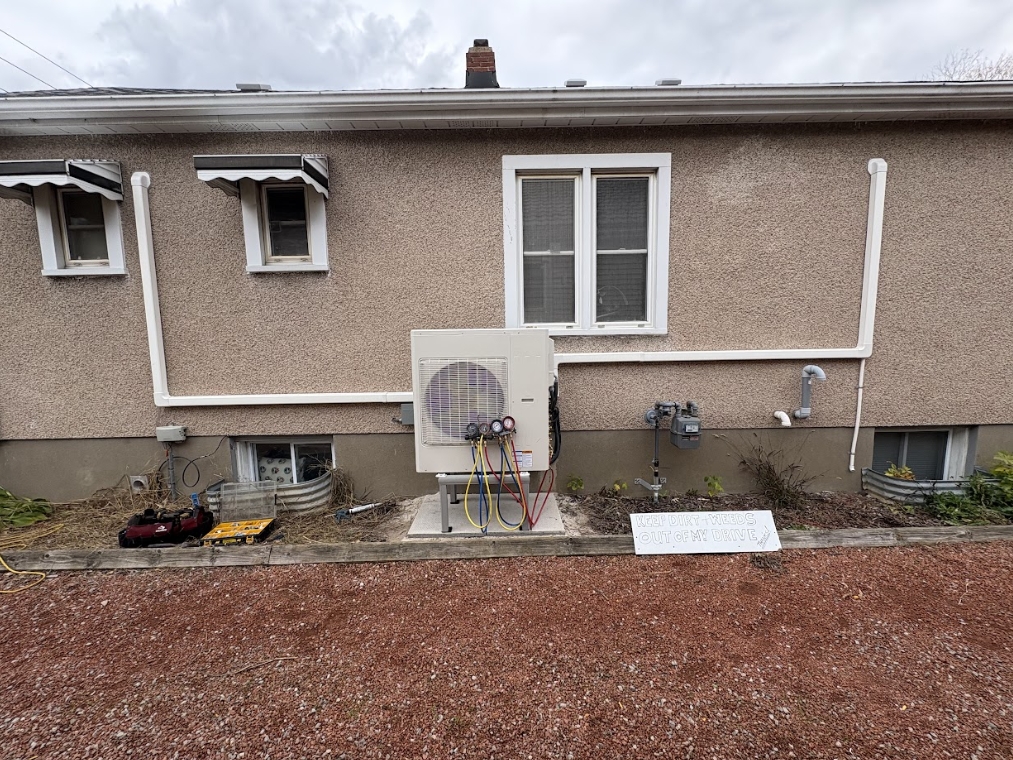 Heat pump installation (placeholder)